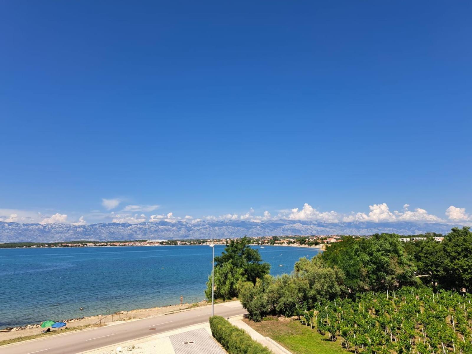 Luxury Beachfront Villa Crystal Aenona - By Ta Leut Agency Нин Екстериор снимка